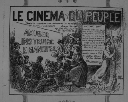 Image programmation Conférence 》Cinéma du peuple à Saint-Claude