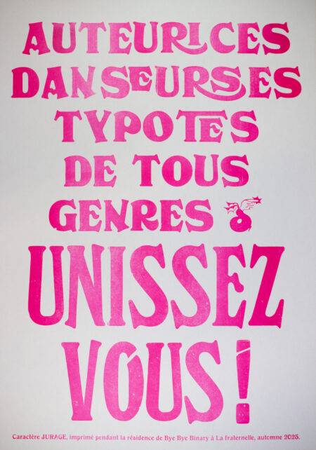 Unissez vous !